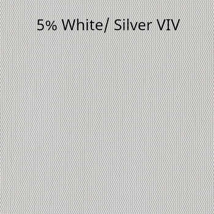 5% White Silver VIV